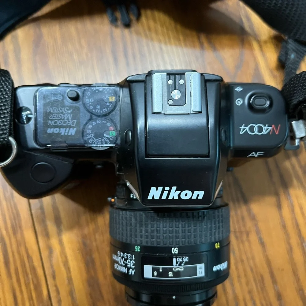 Nikon N4004 Film Camera with Zodiac Bag